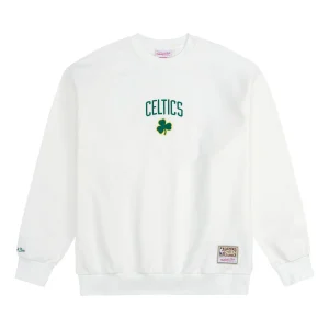 Mitchell & Ness x NBA Boston Celtics Sweatshirt 'White Green' MNJYFWHD230920012
