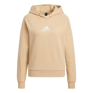 (WMNS) adidas Ust Hoodie Oct T2 Asia Sizing 'Tan' HM7101