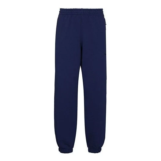 adidas x Pharrell Humanrace Small Logo Sweatpants 'Dark Blue' H58324