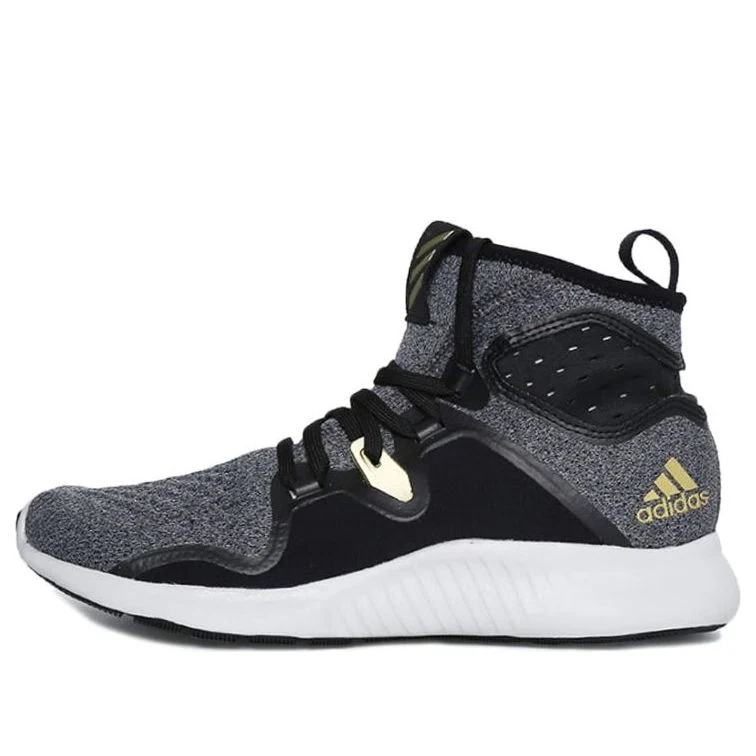(WMNS) adidas Edgebounce Mid 'Black Gold Metallic' B96335