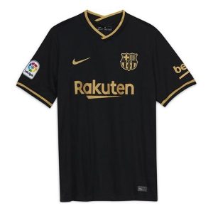 Nike FC Barcelona 20/21 Fan Edition Jersey 'Black Gold' CD4231-011