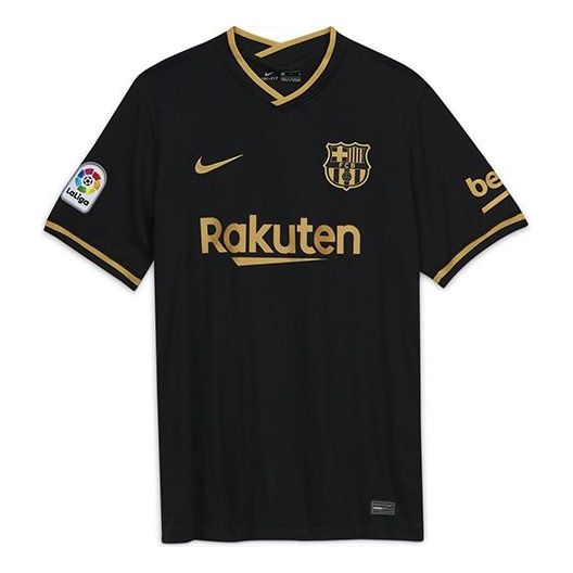 Nike FC Barcelona 20/21  Fan Edition Jersey 'Black Gold' CD4231-011