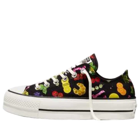 (WMNS) Converse Chuck Taylor All Star Lift Platform 'Black Egret' A16112C