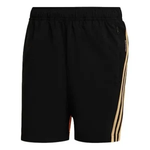 adidas Colorblock Stripe Sports Shorts Black GQ6209