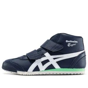(PS) Onitsuka Tiger Mexico Mid Runnner Sneakers 'Navy' 1184A031-400