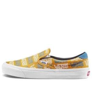 Vans OG Slip-On 59 LX 'Logo Checkerboard - Golden Glow' VN0A4BVDVZA