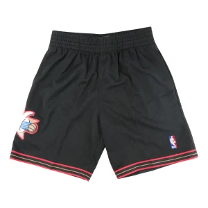 Mitchell & Ness NBA Swingman Shorts Philadelphia 76ers Road 2000-01 'Black' SMSHGS18248-P76BLCK00