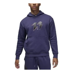 Air Jordan Flight MVP Fleece Pullover Hoodie 'Purple' FB7021-502