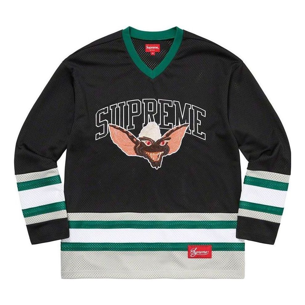 Supreme Gremlins Hockey Jersey 'Black Green White' SUP-FW22-276