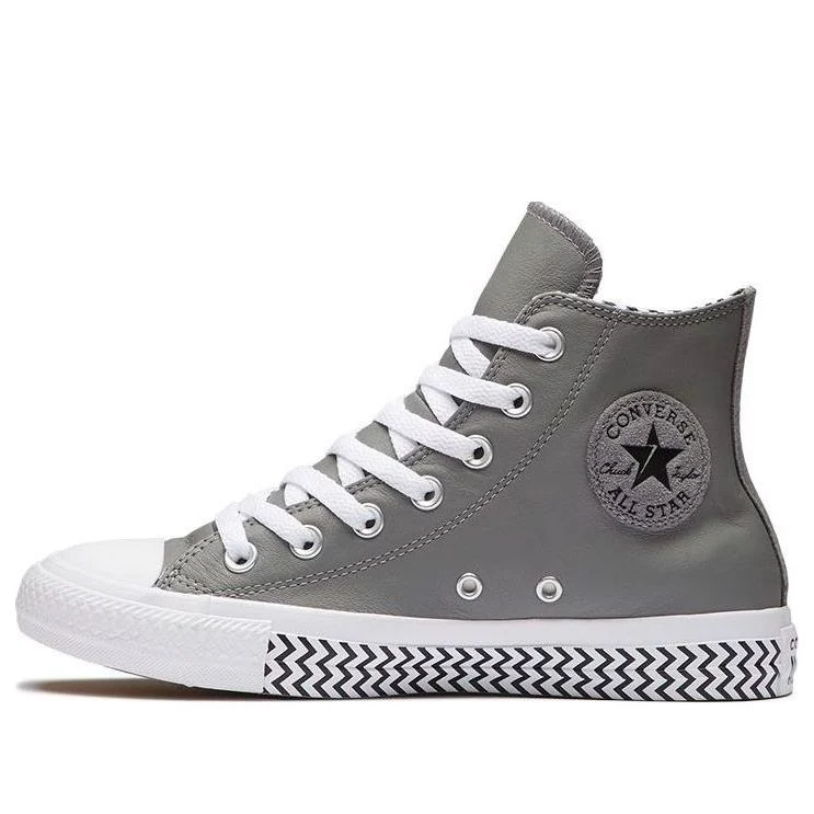 (WMNS) Converse Chuck Taylor All Star High 'Grey White' 566130C