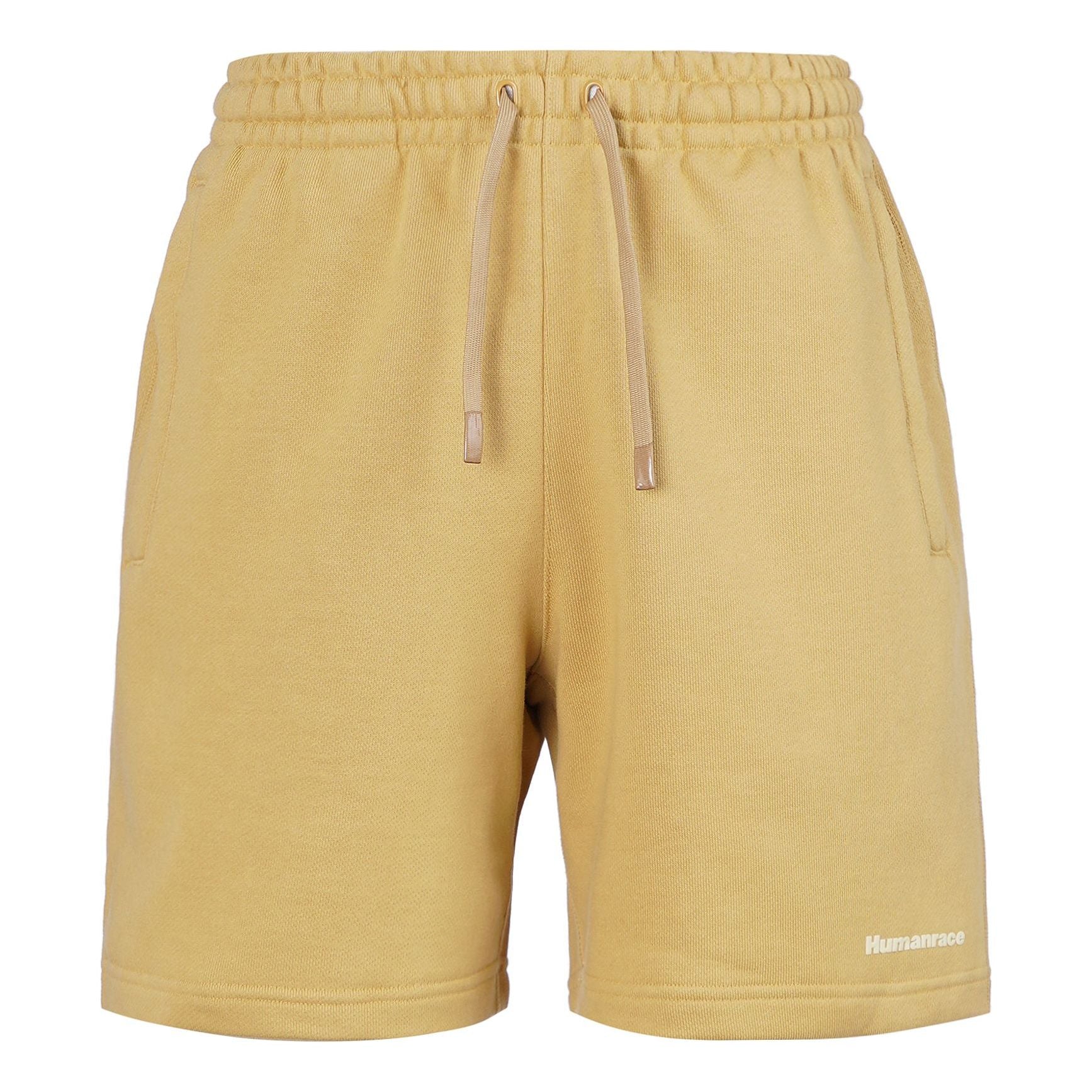 adidas x Pharrell Humanrace Small Logo Shorts 'Tan' HJ7067