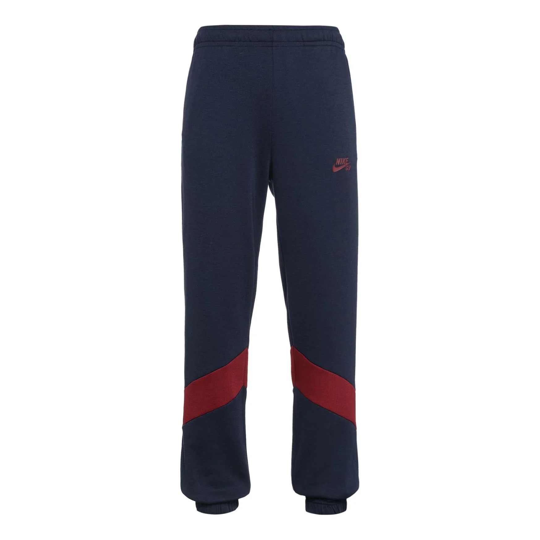 Nike SB Skateboard Colorblock Quick Dry Casual Bundle Feet Sports Long Pants Obsidian Color Black AT3502-451