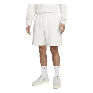 Nike Solo Swoosh French Terry Shorts 'White' DX0818-030