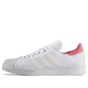(WMNS) adidas Superstar 80s Primeknit 'White Solar Pink' BB5095
