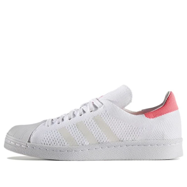 (WMNS) adidas Superstar 80s Primeknit 'White Solar Pink' BB5095