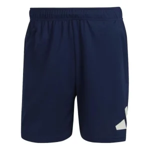 adidas Train Essentials Logo Training Shorts 'Navy' IB8124