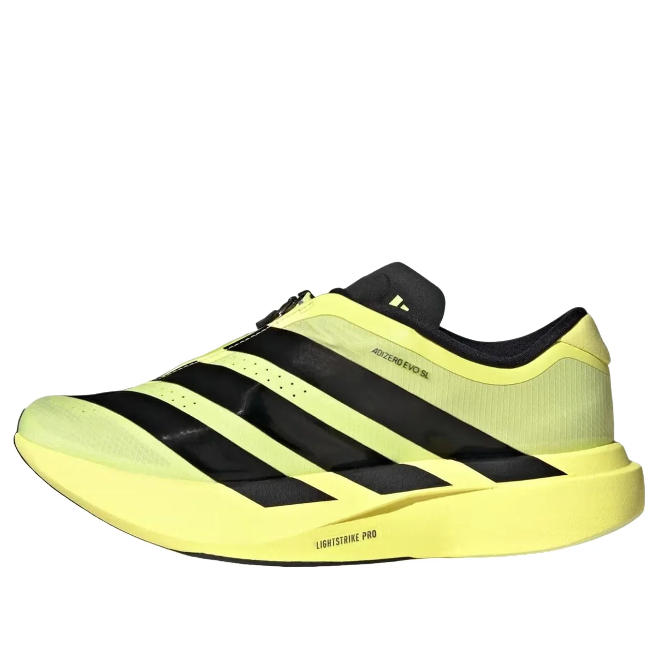 (WMNS) adidas Adizero Evo SL Zip 'Frozen Lemon Black' KI7911