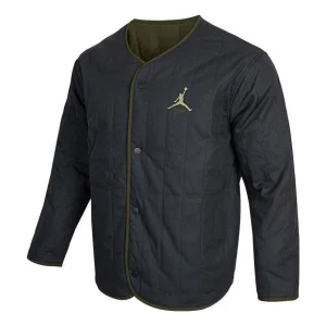 Air Jordan Flight Heritage Reversible Jacket 'Navy Green' DX4350-045