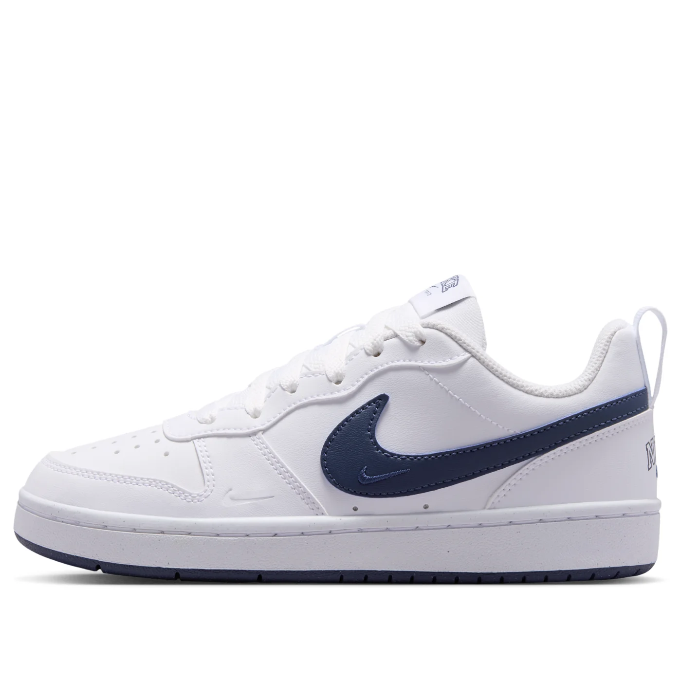 (GS) Nike Court Borough Low 'White Midnight Navy' IV5964-100