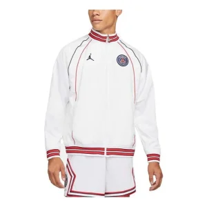 Air Jordan x Paris Saint Germain Anthem Jacket 'White' DB6485-100