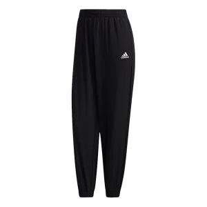 (WMNS) adidas Woven Pants Asia Sizing 'Black' GL5615