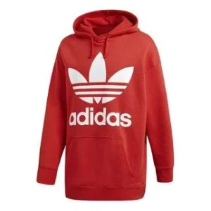 adidas originals Tref Over Hood Printing Logo Red DH5769