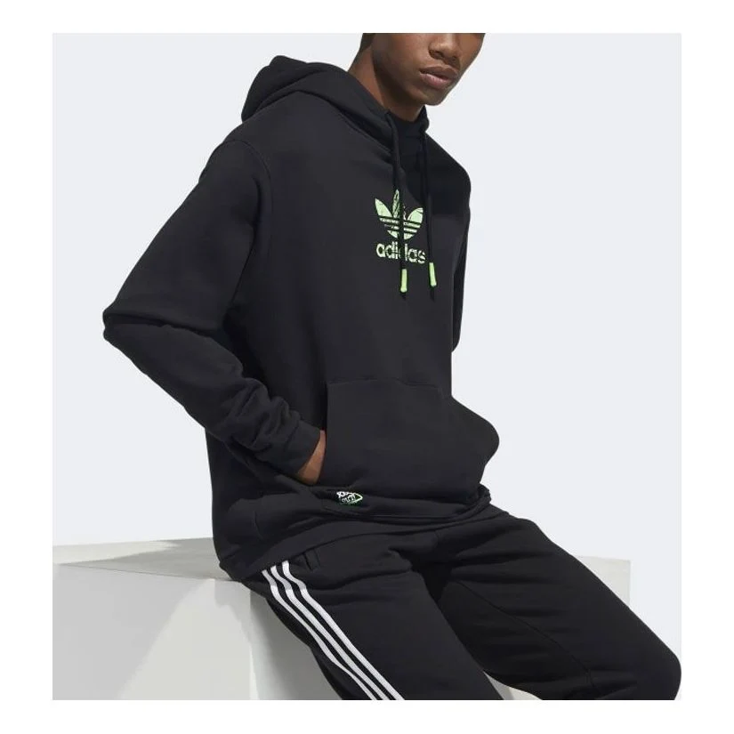 adidas originals limited logo Printing Casual Sports Black GV0923