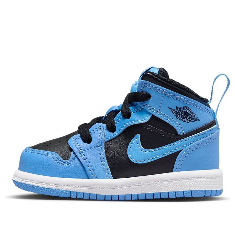 (TD) Air Jordan 1 Mid 'University Blue Black' DQ8425-401