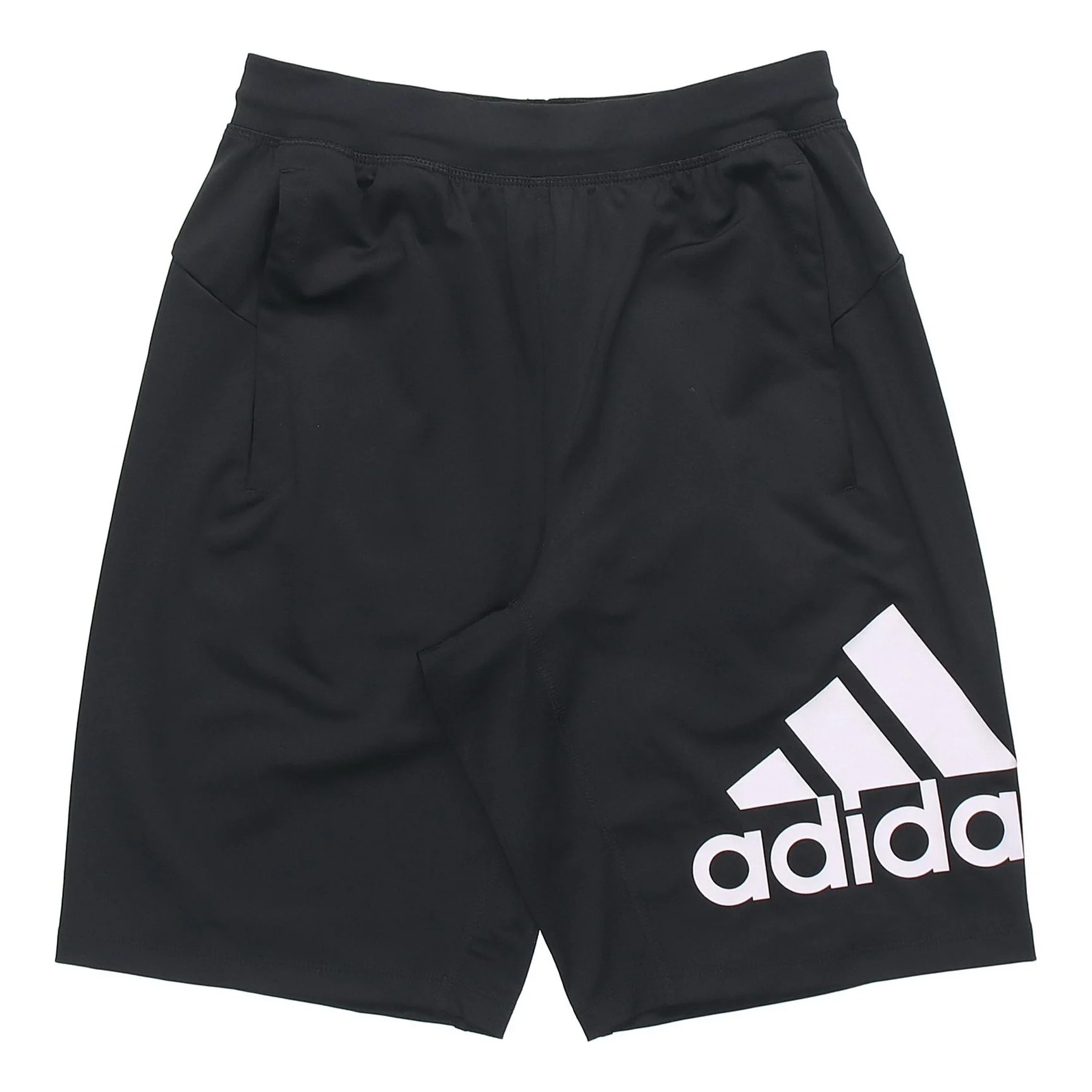 adidas Sports Slogan Knitted Shorts Men Black DU1592