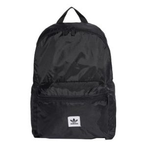 (GS) adidas original Packable Backpack 'Black' FM1300