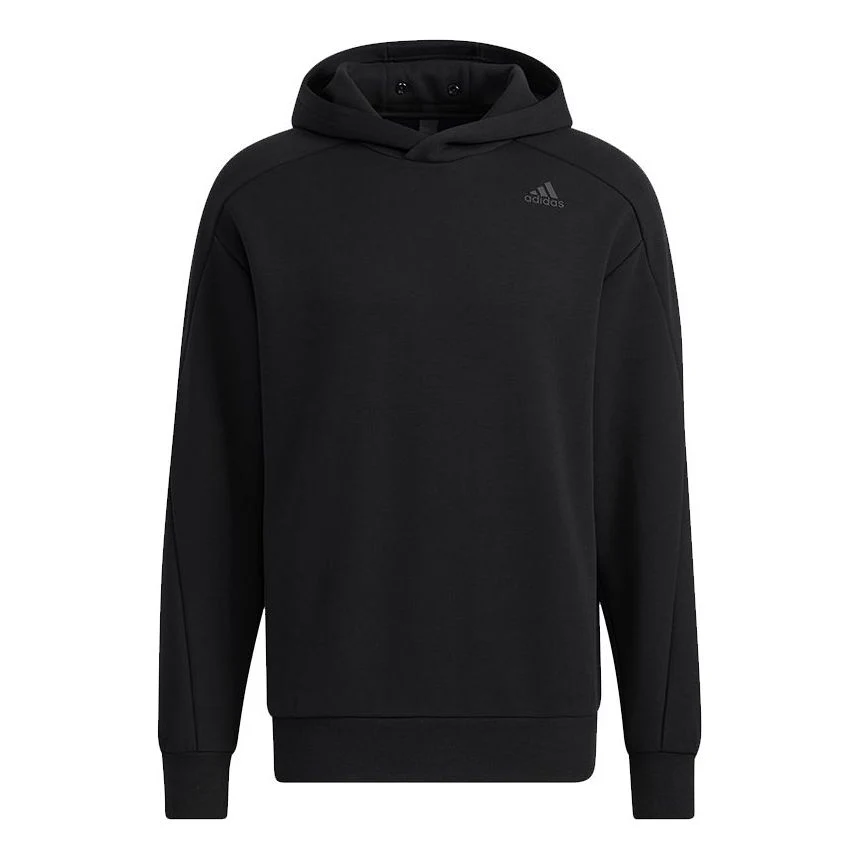 Men's adidas Th Mask Hoody Solid Color Pullover Black H39211