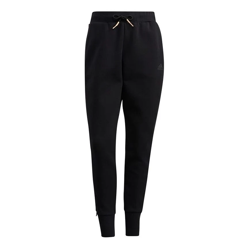 adidas Woven Knit Track Pants Asia Sizing 'Black' HD0357