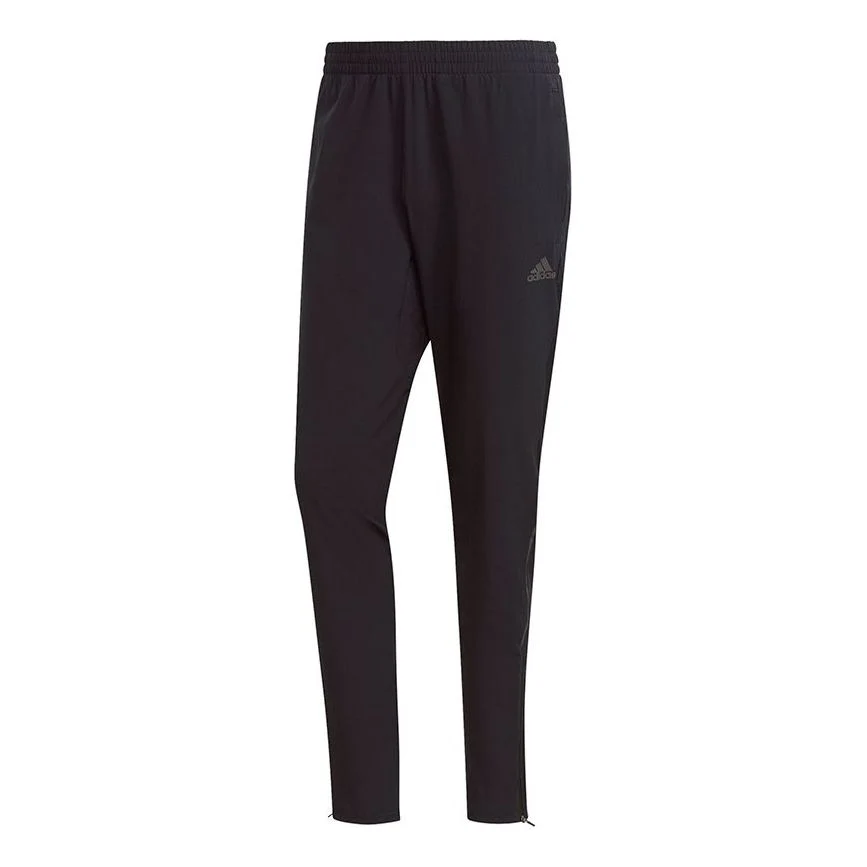 adidas Astro Pant M Logo Casual Sports Running Breathable Pants Black H64736