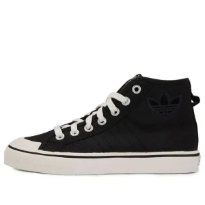 (WMNS) adidas Nizza Hi 'Black White' GV7121