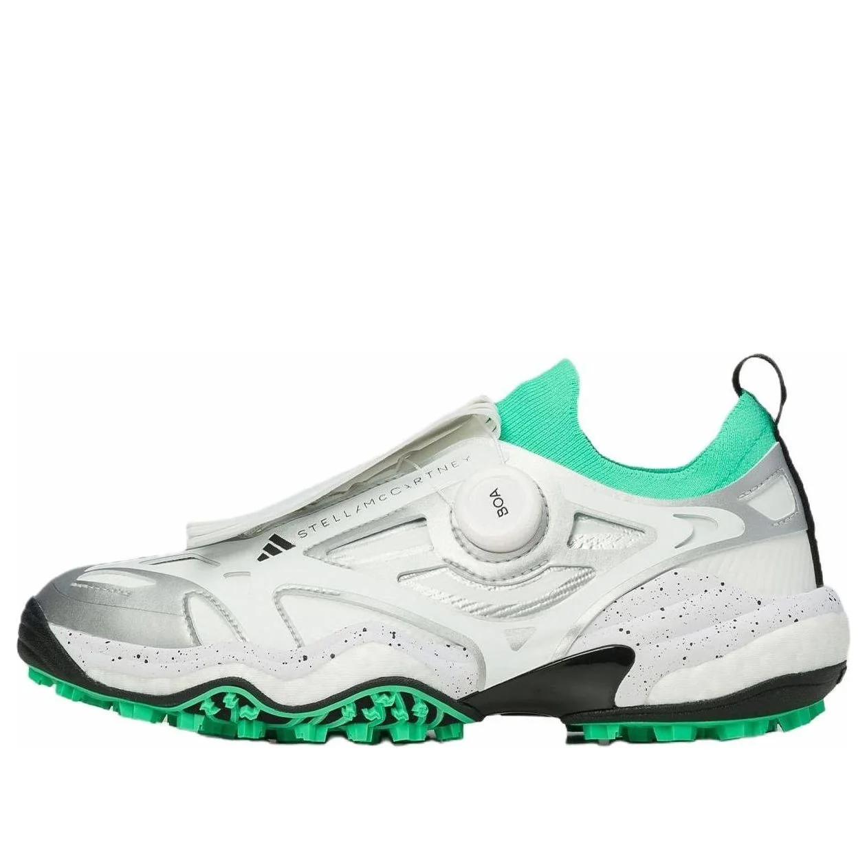 (WMNS) adidas Codechaos BOA by Stella McCartney 'Core White Bright Green Silver Metallic' JH8937