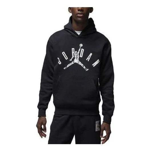 Air Jordan Flight MVP Fleece Pullover Hoodie 'Black' FD7415-010