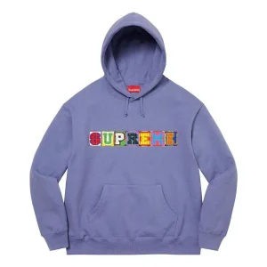 Supreme SS23 Week9 Beaded Hoodie 'Blue' SUP-SS23-173