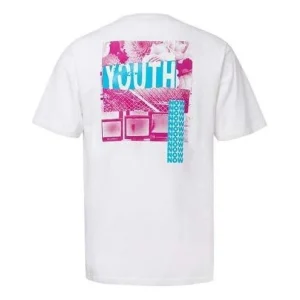 Converse Youth Now T-Shirt Asia Sizing 'White' 10019928-A01