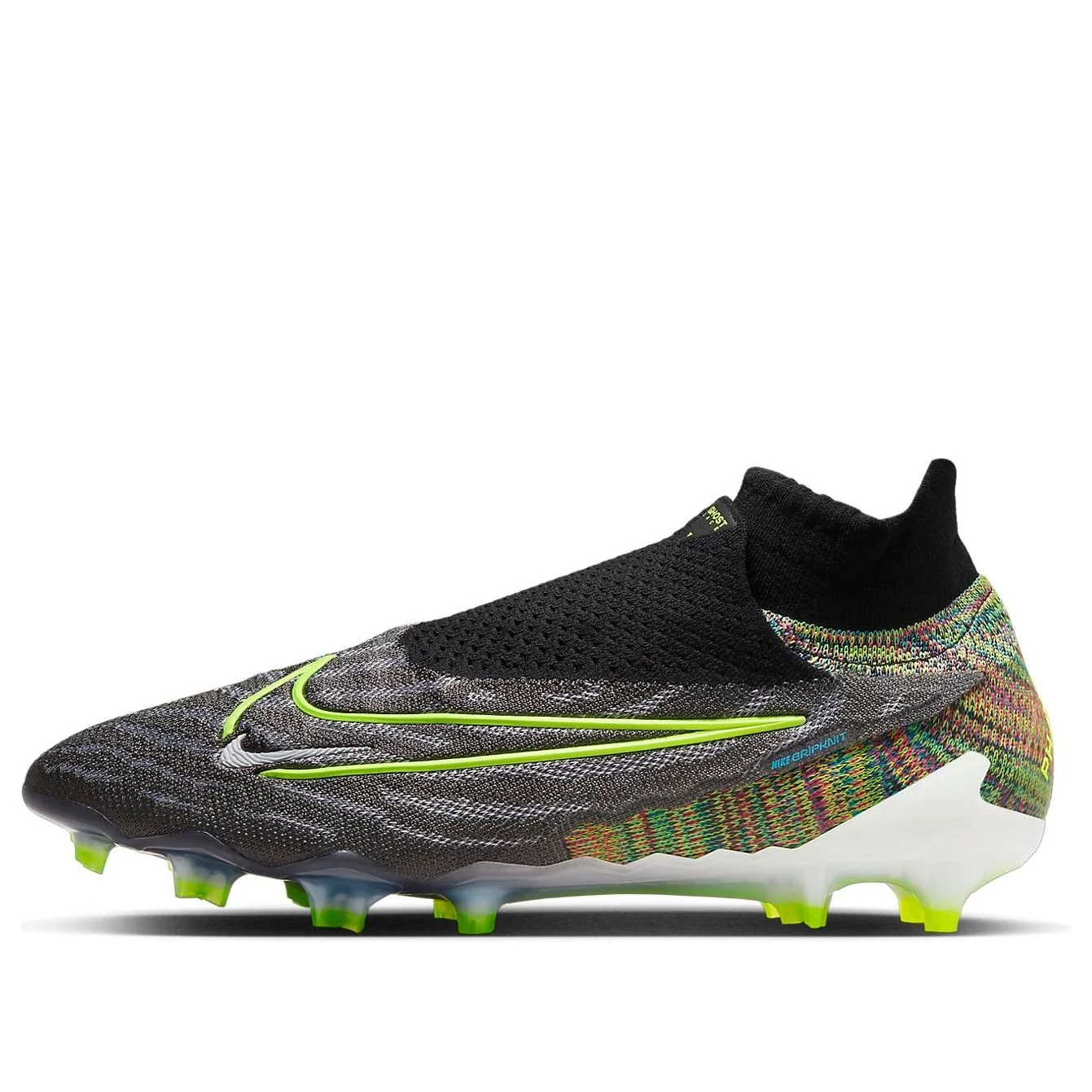 Nike Phantom GX Elite Gripknit DF Fusion FG 'Black Volt' DV6973-071