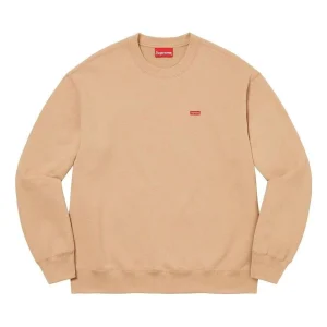 Supreme SS23 Week8 Small Box Crewneck Sweater 'Brown' SUP-SS23-151