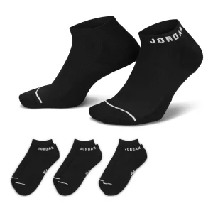 Air Jordan Everyday No-show Socks 'Black' DX9656-010