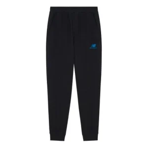New Balance Logo Print Sweatpants Asia Sizing 'Black' AMP11313-BK