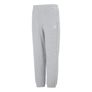 PUMA Logo Classics Pants 'Grey' 535261-04