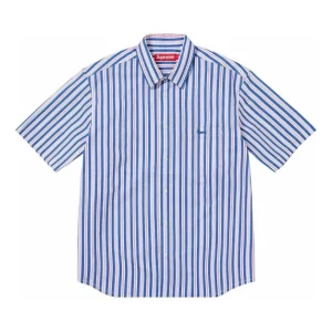 Supreme Loose Fit Multi Stripe S/S Shirt 'Teal' SUP-SS24-215
