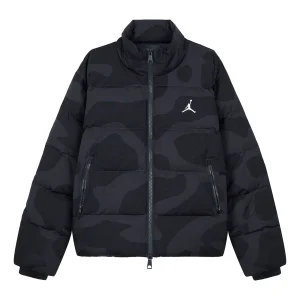 Air Jordan Flight Heritage Down Jacket Asia Sizing 'Black' FB6989-045