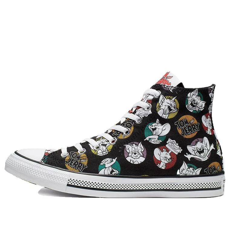 Converse x Tom & Jerry Chuck Taylor All Star High 'Black' 165733C