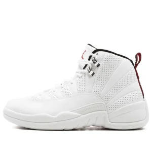 Air Jordan 12 Retro 'White Red Black' 130690-163B