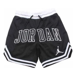 (GS) Air Jordan Front Logo Short 'Black' JD2322029-002