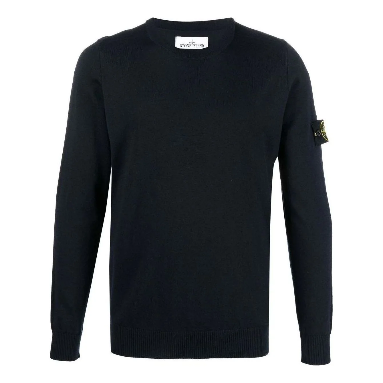 STONE ISLAND Crewneck Pullover Sweatshirt 'Navy' 7715510C4-V0020