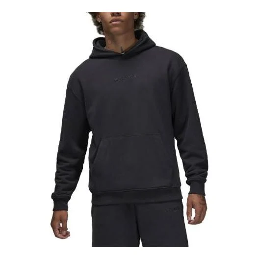 Air Jordan Wordmark Fleece Hoodie 'Off Noir' FJ1966-045